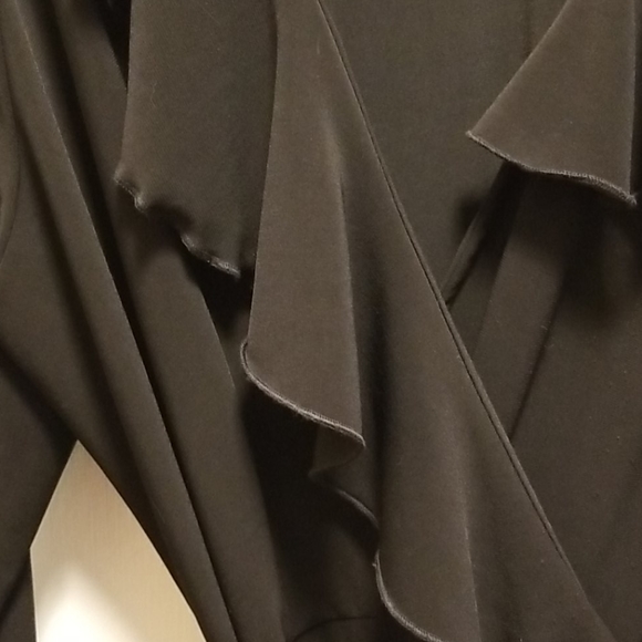 Faux Wrap Dress w Ruffles from Lane Bryant - Picture 3 of 4